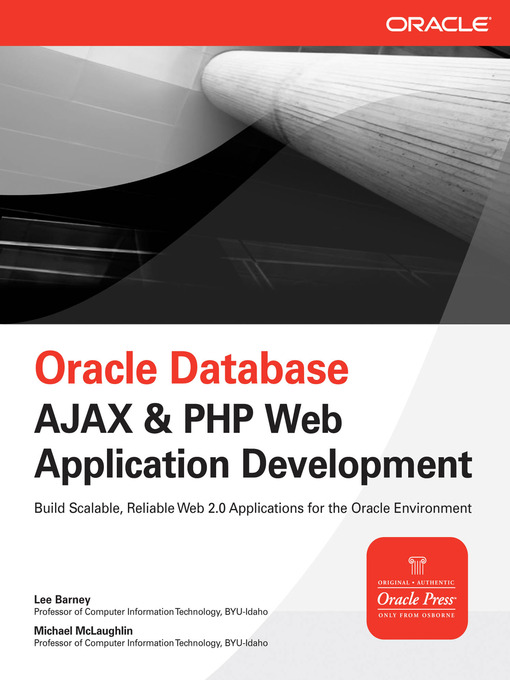 Title details for Oracle Database Ajax & PHP Web Application Development by Lee Barney - Available